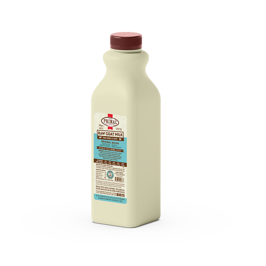 Primal Frozen Goat Milk for Cats & Dogs Original Recipe 32oz
