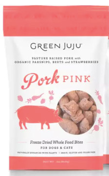 Green Juju Pork Pink Whole Food Bites 85g