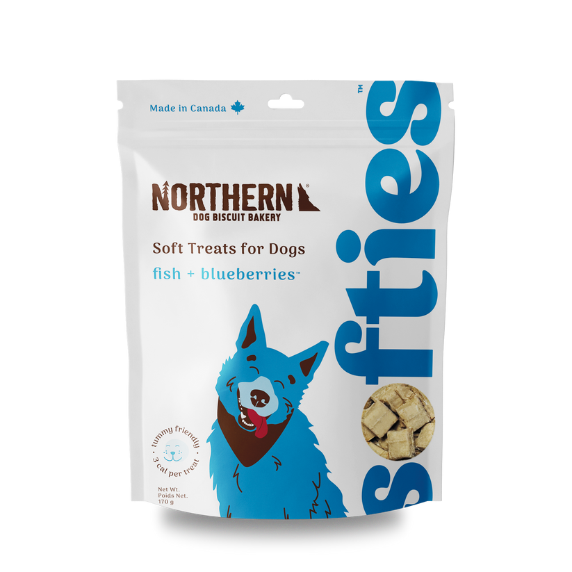 Northern Pet Softies Fish & Blueberries Treats Dog 170g