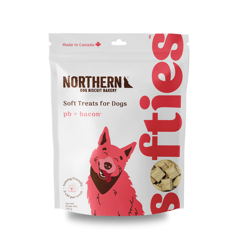 Northern Pet Softies PB & Bacon Treats Dog 170g