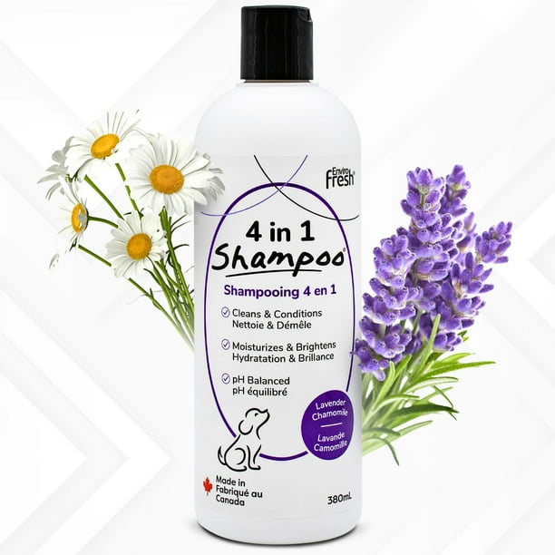 Enviro Fresh 4 In 1 Shampoo Lavender & Chamomile Dog 380ml