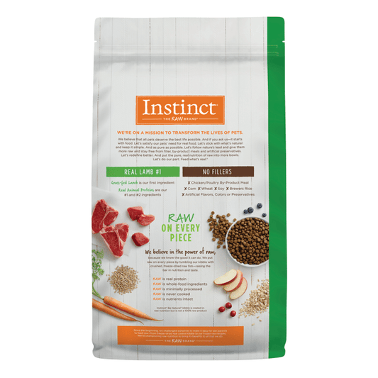 Instinct Be Natural Real Lamb And Oatmeal Dog 4.5lb