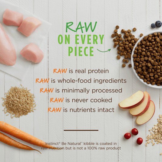 Instinct Be Natural Dry Dog Food Real Chicken & Brown Rice Recipe 4.5lb