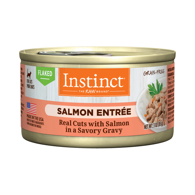 Instinct Flaked Canned Cat Food Salmon Entrée 85g