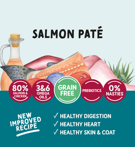 Naturo Cat Salmon Paté Pouch 85g