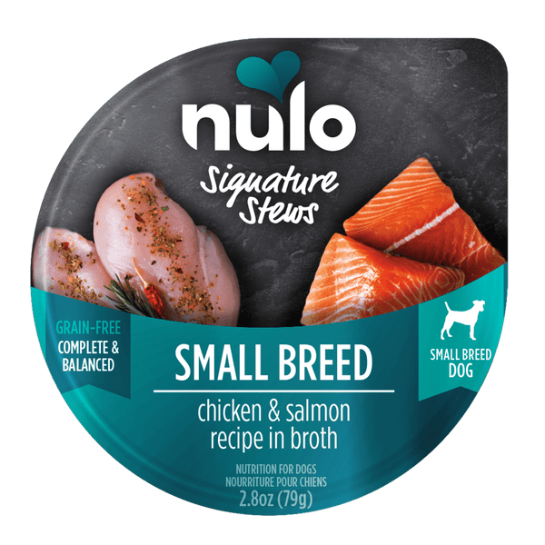 Nulo Chicken & Salmon In Broth Signature Stew For Small Breed Dogs 2.8oz