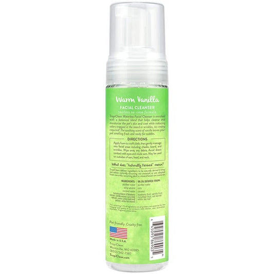 Tropiclean Waterless Facial Cleanser for Pets