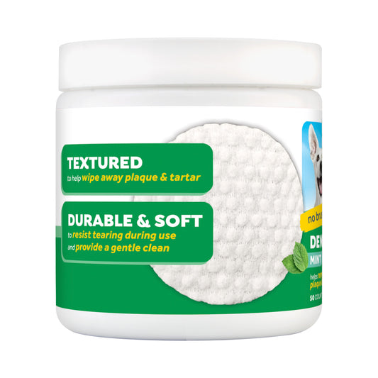 Tropiclean Fresh Breath Dental Wipes Dog