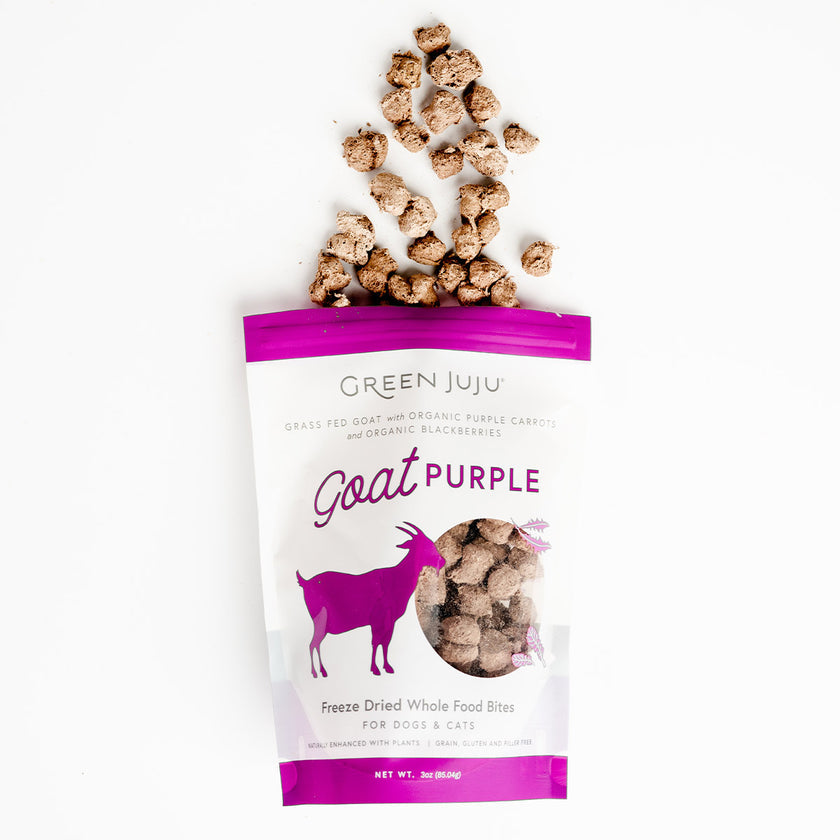 Green Juju Goat Purple Whole Food Bites 85g