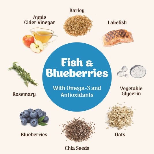 Northern Pet Softies Fish & Blueberries Treats Dog 170g