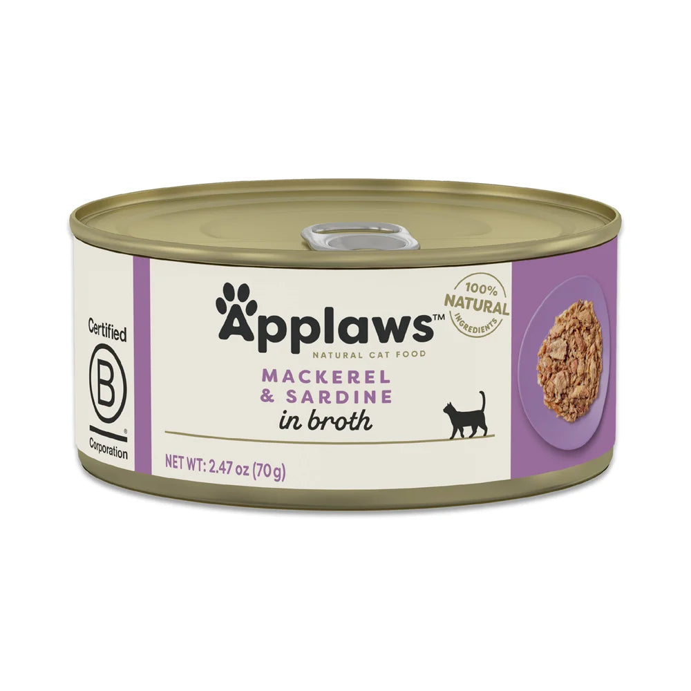 Applaws Cat Can – Mackerel with Sardine 70g