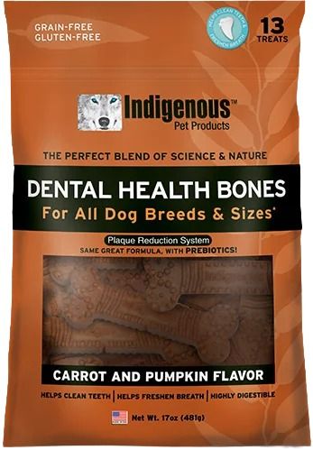 Indigenous Carrot And Pumpkin Dental Treats17oz