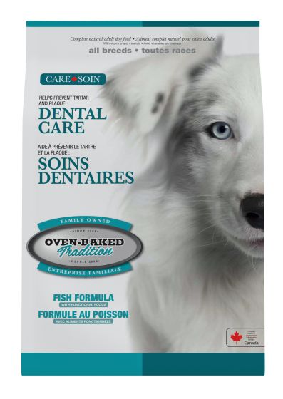 Oven-Baked Tradition All Breeds Dental Care Fish Dog 4lb
