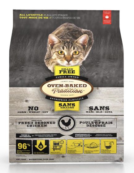 Oven-Baked Tradition Grain Free Chicken Cat 5lb