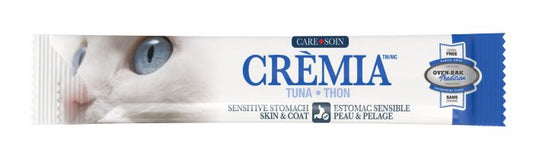 Oven-Baked Tradition Crèmia Lickable Treats Grain-Free Skin & Stomach Tuna Cat 12pk