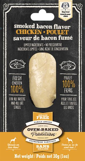 Oven-Baked Tradition Chicken And Smoke Bacon Flavour Fillet Dog 30g