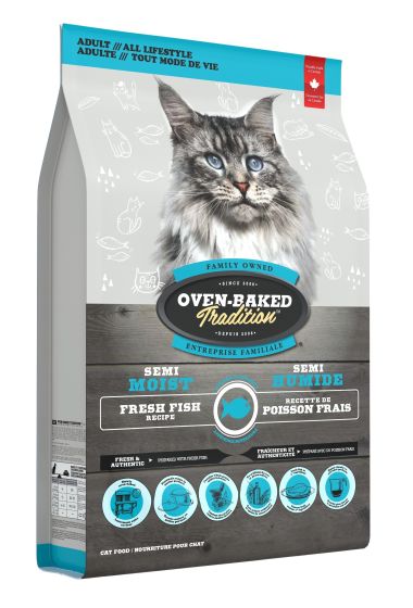 Oven Baked Semi Moist Adult Fish Cats 3lb