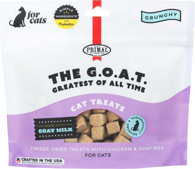 Primal The GOAT Chicken and Goat Milk Cat Treats
