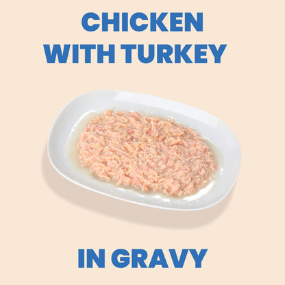 Almo Nature HQS Complete Cat Food - Chicken Recipe With Turkey 70g