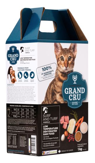Canisource Grand Cru Surf and Turf Cat 1kg