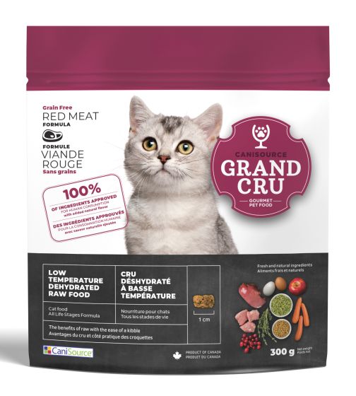 Grand Cru Dehydrated Raw Grain Free Red Meat Cat Food 300g