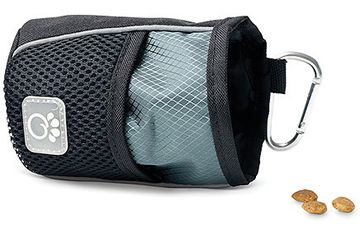 GF Pet Treat Bag Black Dog