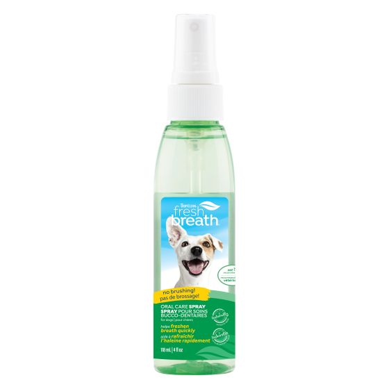 Tropiclean Fresh Breath Oral Care Spray for Pets 4oz