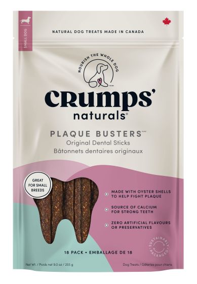 Crump's Plaque Busters Original Dog 18pc 3.5in