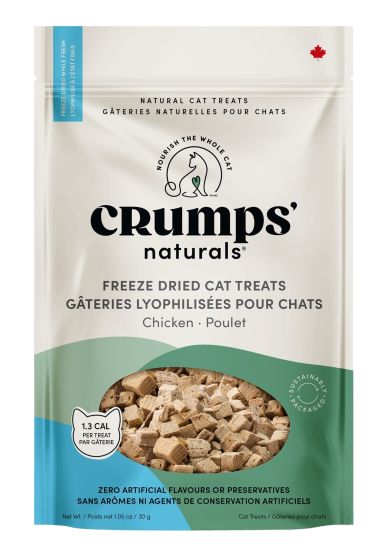Crump's Freeze Dried Chicken Cat Treats 30g