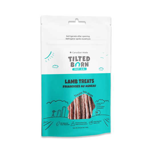 Tilted Barn Lamb Regular dog Treats 100g