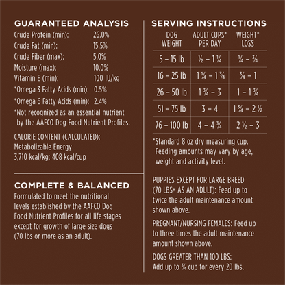 Instinct Be Natural Real Lamb And Oatmeal Dog 4.5lb