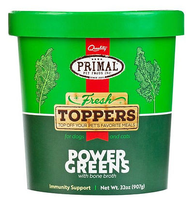 Primal Fresh Frozen Topper Power Greens Dogs & Cats
