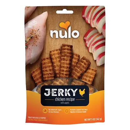 Nulo Jerky Strips Chicken With Apples Dogs 5oz