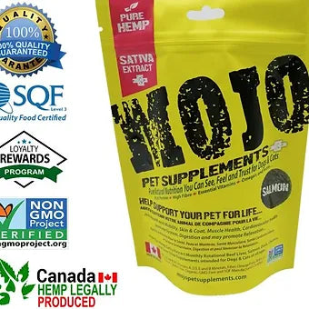 Mojo Pure Hemp with Sativa Extract - Salmon Bite 138g