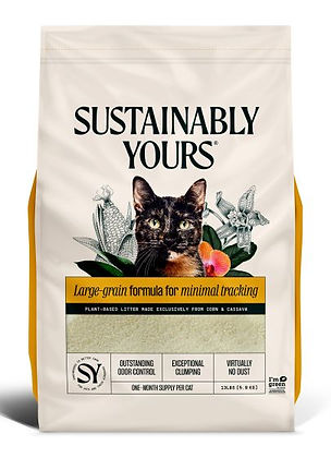 Sustainably Yours Cat Litter Large-Grain Formula 13lbs