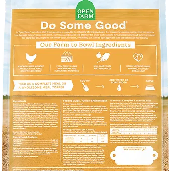 Open Farm Harvest Chicken Freeze Dried Raw Dog Food 3.5oz