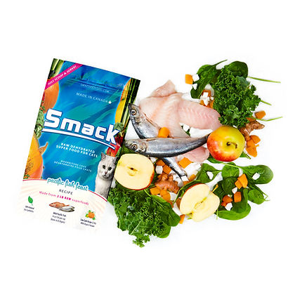 Smack Pacific Fish Feast Dehydrated Raw Cat Food 210g