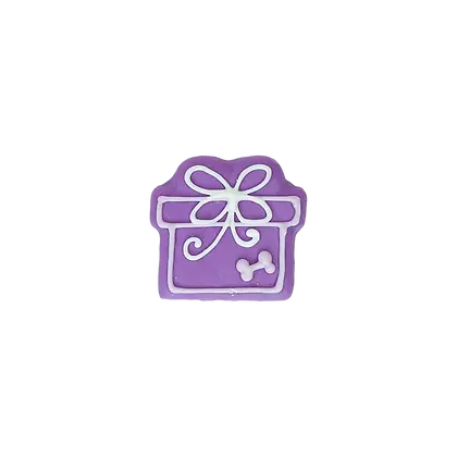 Bark Day Present Dog Cookie