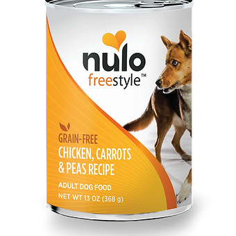 Nulo Freestyle Chicken, Carrots & Peas Recipe for Dogs 13oz