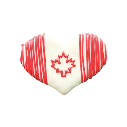Canadian Heart Gourmet Dog Cookie