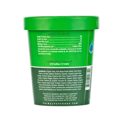Primal Fresh Frozen Topper Power Greens Dogs & Cats