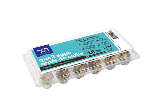 Healthy Paws Quail Eggs (18 carton)
