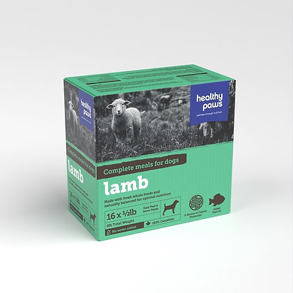 Healthy Paws Canine Complete Dinner Lamb 16 x 1/2 lb