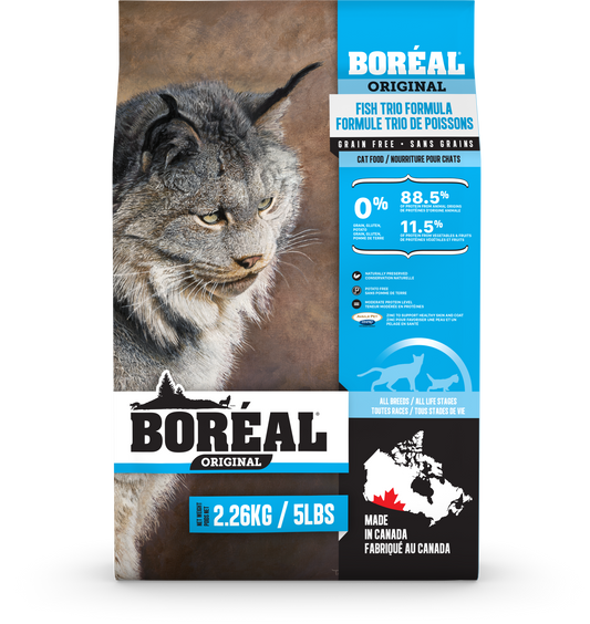 Boreal Grain Free Fish Trio Cat 2.26kg