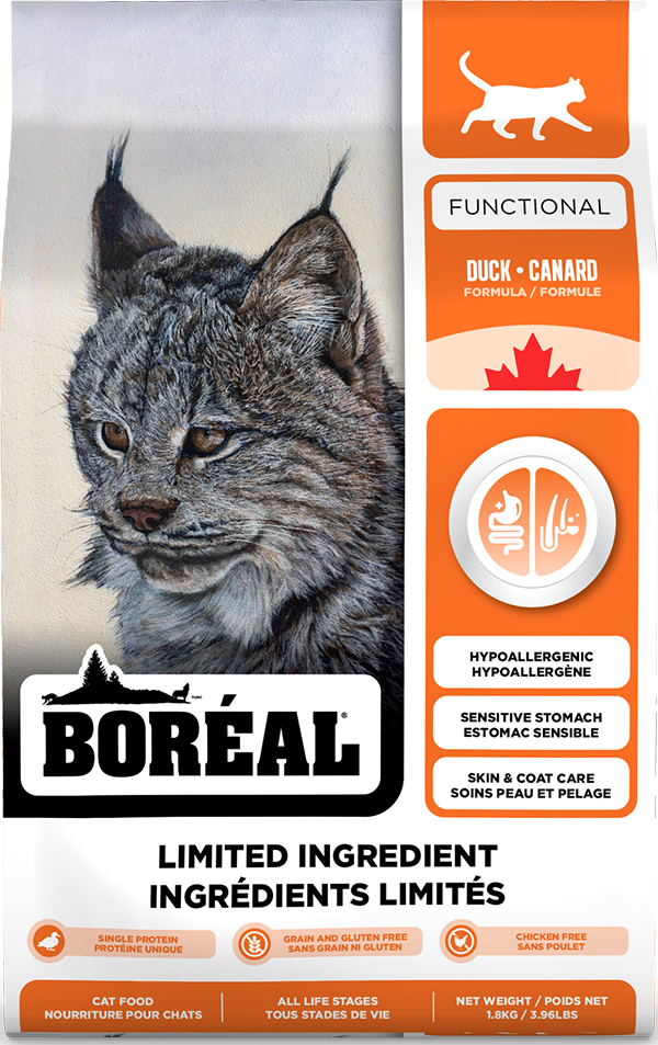 Boreal Functional Limited Ingredients All Breeds Duck Cat 1.8kg