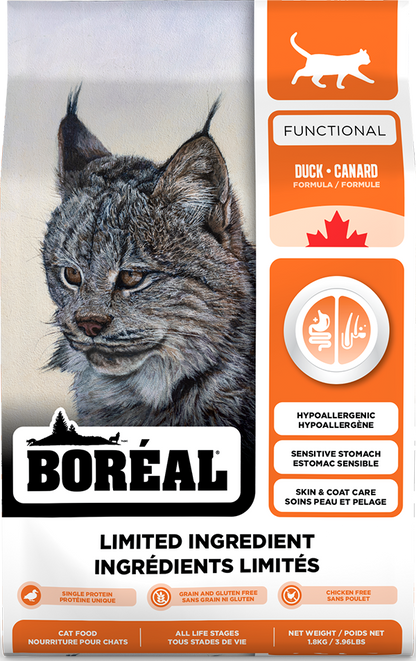 Boreal Functional Limited Ingredients All Breeds Duck Cat 1.8kg