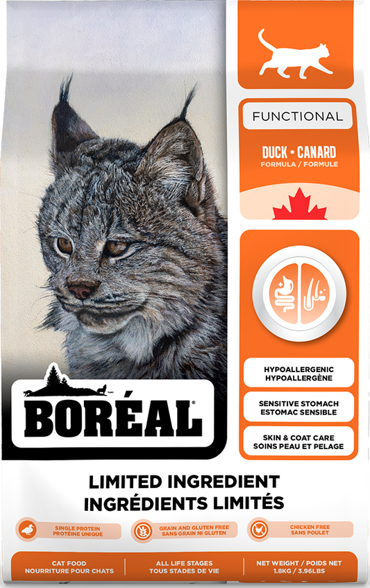 Boreal Functional Limited Ingredients All Breeds Duck Cat 1.8kg