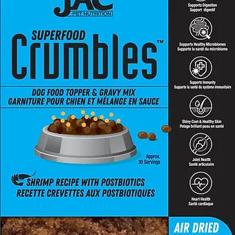 JAC Superfood Crumble - Shrimp Dogs