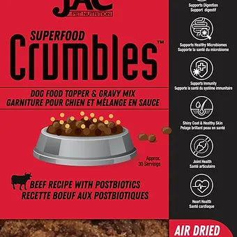 JAC Superfood Crumble - Beef Cats