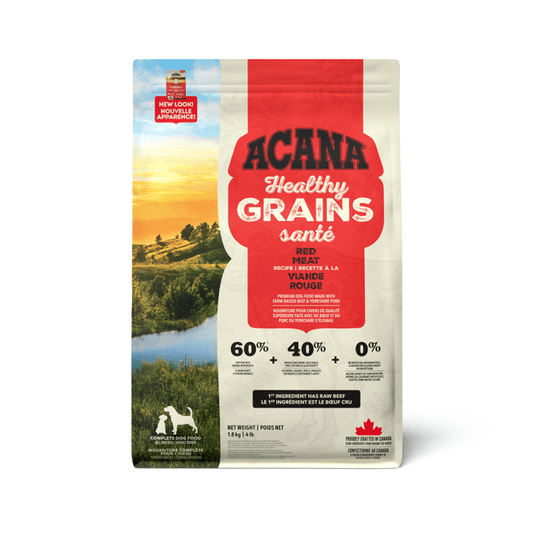 ACANA Healthy Grains Ranch-Raised Red Meat Dog 1.8kg